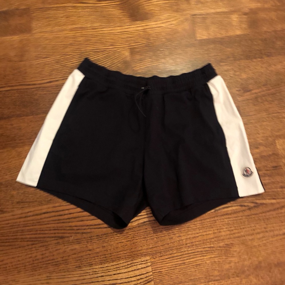 Moncler Pull on Side Stripe Shorts XL